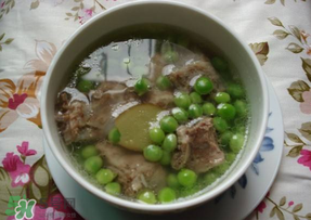 豌豆和排骨能一起燉嗎？豌豆和排骨能一起吃嗎？