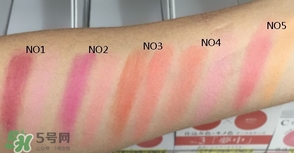 koji蔻吉雙色腮紅怎么樣？koji蔻吉雙色腮紅色號試色