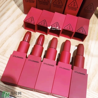 3ce red recipe紅色系列口紅色號_試色圖 3ce red recipe紅色系列口紅色號_試色圖