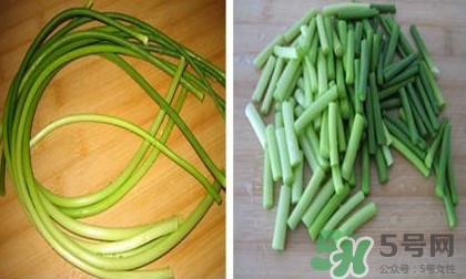 蒜薹怎么摘？蒜薹怎么擇？