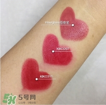 hourglass唇膏筆和kiko唇膏筆哪個(gè)好_試色對(duì)比圖 hourglass唇膏筆和kiko唇膏筆哪個(gè)好_試色對(duì)比圖