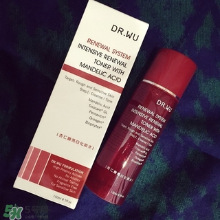 dr.wu杏仁酸亮白化妝水怎么樣？dr.wu杏仁酸化妝水功效