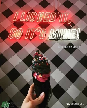 炭黑冰淇淋好吃嗎？炭黑冰淇淋哪里買？