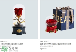 野獸派永生花多少錢？野獸派永生花專柜價格