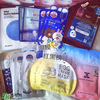 2017年最受歡迎的韓國面膜排行榜 2017年最受歡迎的韓國面膜排行榜