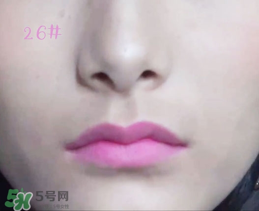 miss rose口紅怎么樣？miss rose口紅色號(hào)試色