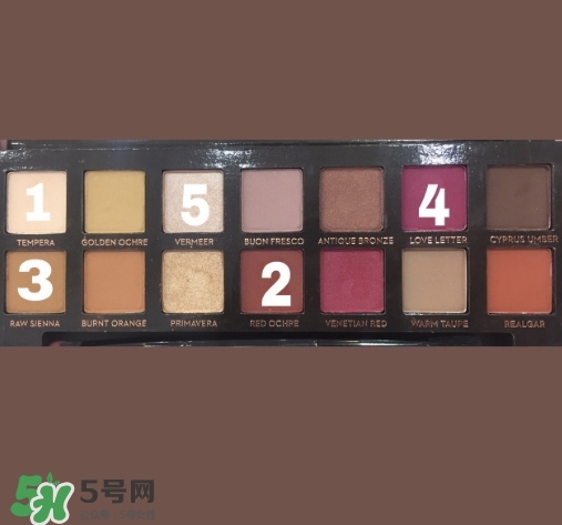 anastasia眼影怎么畫？anastasia眼影盤畫法