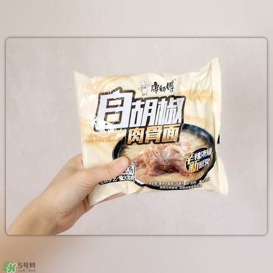 康師傅白胡椒肉骨面好吃嗎？康師傅白胡椒方便面味道怎樣