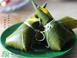 三角粽子怎么綁？三角粽子怎么綁繩子圖解？