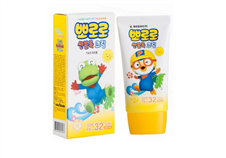 pororo寶露露防曬霜適用年齡 pororo寶露露防曬霜多大孩子用的？