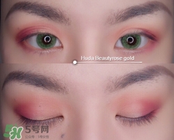 huda beauty眼影怎么畫？huda beauty眼影盤教程