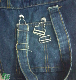 背帶褲的扣子怎么裝？背帶褲扣子安裝步驟圖