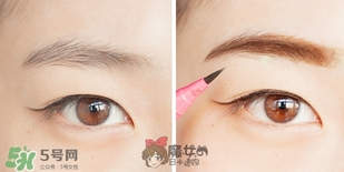 安耐曬安熱沙眉筆怎么用？安耐曬防水液體眉筆色號(hào)試色