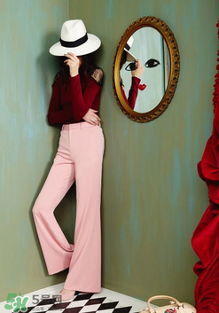 粉色闊腿褲配什么鞋子？粉色闊腿褲搭配鞋子圖片