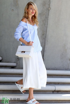 七分闊腿褲怎么搭配衣服？七分闊腿褲配什么上衣？