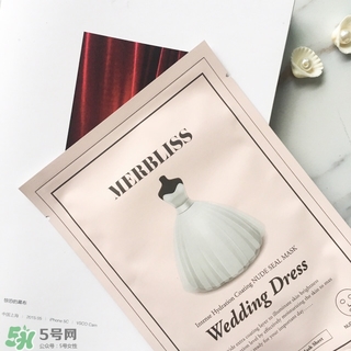 merbliss婚紗面膜怎么用？merbliss婚紗面膜要洗嗎？