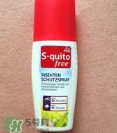 S-quito free防蚊水適合多大的孩子用？S-quito free防蚊水適合年齡
