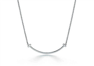 Tiffany t笑臉項(xiàng)鏈專柜價(jià)格 Tiffany t項(xiàng)鏈多少錢？