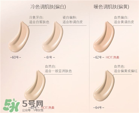 雅詩蘭黛沁水粉底液色號選擇 雅詩蘭黛沁水粉底液試色