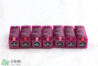 奢華寶貝口紅怎么樣？BEBE POSHE口紅色號試色