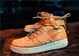 nike sf af1 mid空軍一號蘑菇色上腳效果怎么樣？