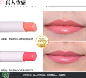 佰草集口紅怎么樣？佰草集口紅色號試色