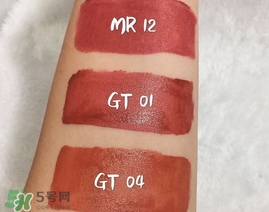 gogotales唇釉怎么樣？gogotales唇釉試色