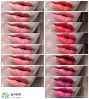 ilia口紅色號試色 ilia口紅試色圖 ilia口紅色號試色 ilia口紅試色圖