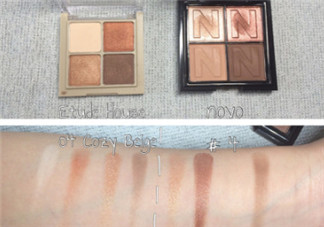 novo眼影好用嗎？novo眼影試色與用法
