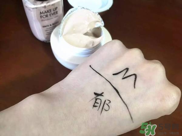 郁美凈粉底霜怎么樣？郁美凈粉底霜色號試色