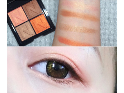 novo眼影好用嗎？novo眼影試色與用法