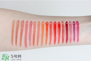 ilia口紅色號試色 ilia口紅試色圖 ilia口紅色號試色 ilia口紅試色圖