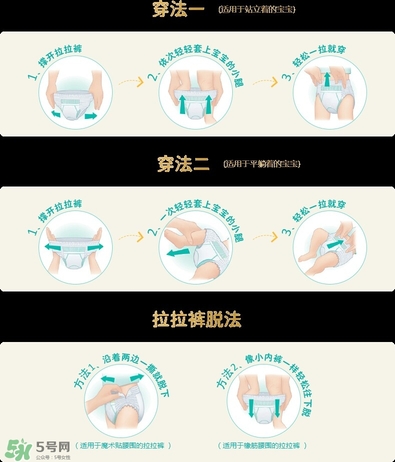 拉拉褲怎么穿？拉拉褲使用方法