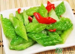 苦瓜為什么苦？苦瓜為什么要焯水