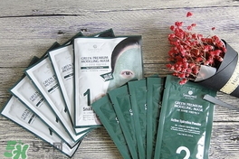 香蒲麗綠色水光面膜怎么樣？香蒲麗綠色面膜好用嗎