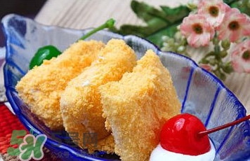 油炸冰淇淋為什么不化？油炸冰淇淋的做法