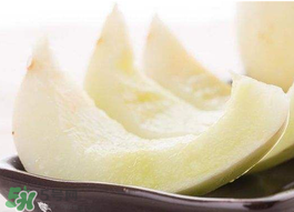 吃梨瓜有什么好處？梨瓜哪些人不能吃？