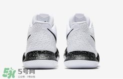 nike kyrie 3黑白配色多少錢？耐克歐文3代黑白配色專柜價(jià)格