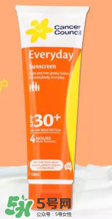 茜茜爾防曬霜怎么選？Cancer Council防曬霜系列介紹 