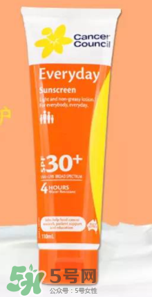 Cancer Council茜茜爾防曬霜孕婦能用嗎_安全嗎？