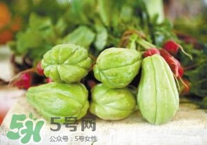 佛手瓜孕婦可以吃嗎？佛手瓜與什么食物相克