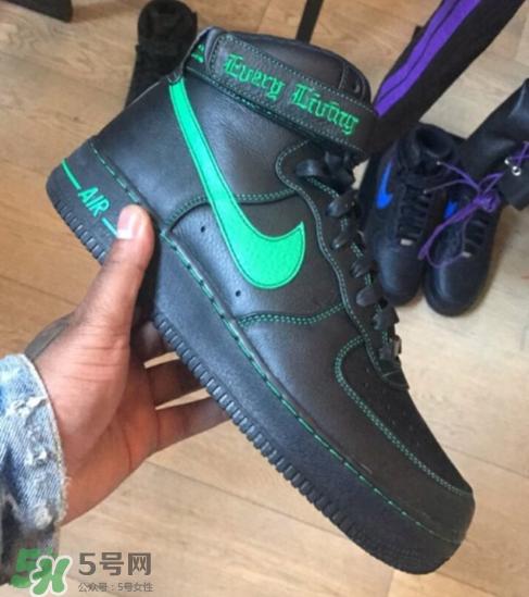vlone與nike air force 1high聯(lián)名款運(yùn)動鞋配色有哪幾種？