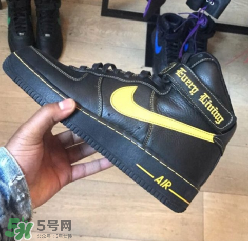 vlone與nike air force 1high聯(lián)名款運(yùn)動鞋配色有哪幾種？