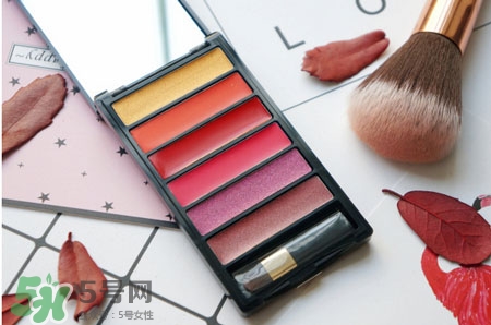 歐萊雅鎏金6色口紅盤色號_試色圖 歐萊雅鎏金6色口紅盤色號_試色圖