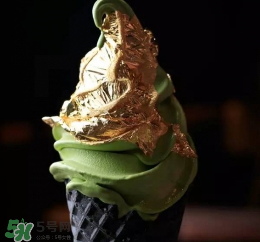 金箔冰淇淋不會中毒嗎？金箔冰淇淋能吃嗎