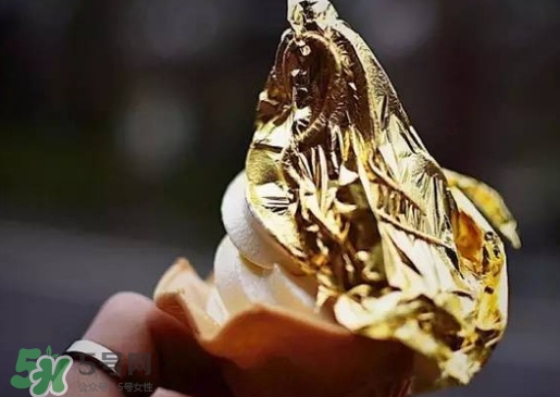 金箔冰淇淋不會中毒嗎？金箔冰淇淋能吃嗎