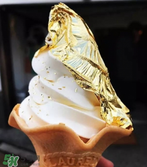 金箔冰淇淋不會中毒嗎？金箔冰淇淋能吃嗎