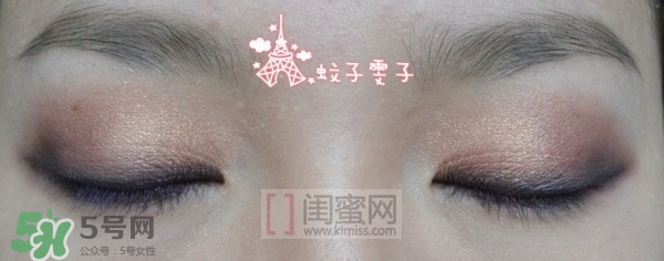 nars吉隆坡眼影怎么畫？nars吉隆坡雙色眼影畫法圖解