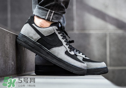 nike air force 1 low黑灰配色上腳怎么樣_好看嗎？