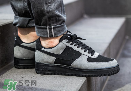 nike air force 1 low黑灰配色上腳怎么樣_好看嗎？